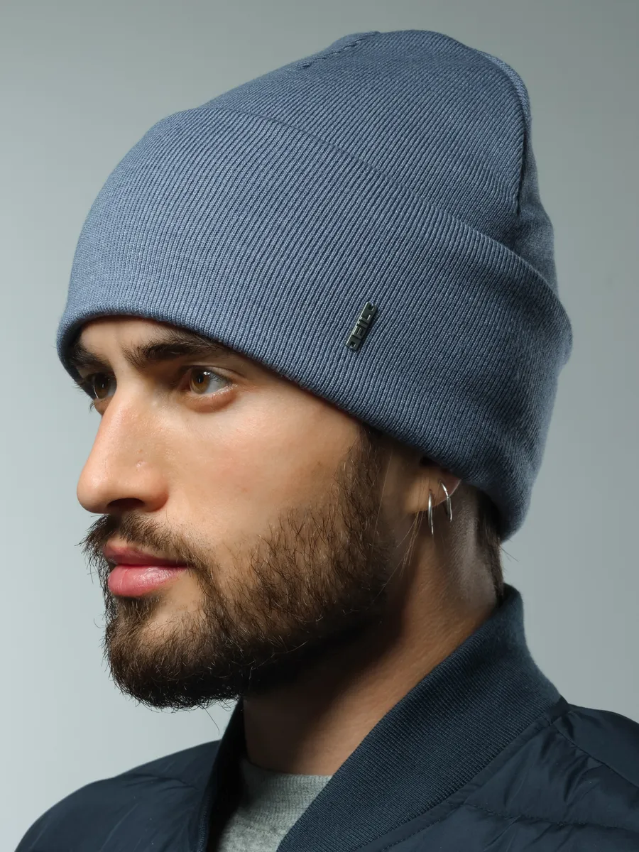 Шапка осенняя бини демисезонная