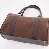 Сумка Саломея 217 эко-замша шоколад