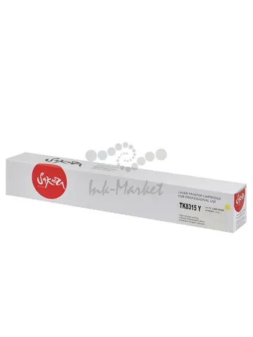 Картридж SAKURA TK8315Y для Kyocera  TASKalfa 2550ci, желтый, 6 000  к.