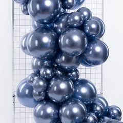 К 10''/25 см, Хром, Полуночно-синий, 50 шт.