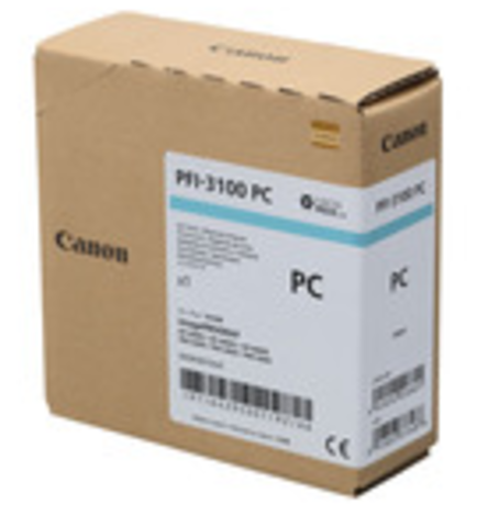 Картридж Canon PFI-3100PC Photo Cyan — фото-голубой, 160 мл, для imagePROGRAF GP-2600S, GP-4600S, GP-6600S, PRO-2600, PRO-4600, PRO-6600 (6429C001)