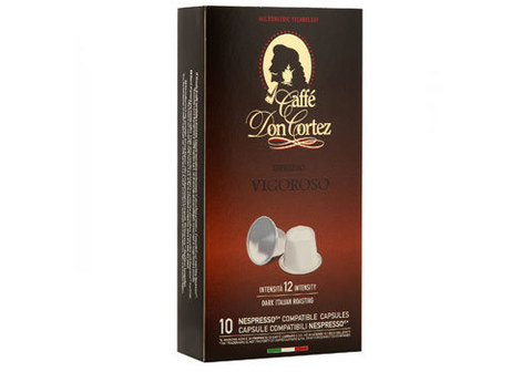 Кофе капсулы Don Cortez Vigoroso, 10шт