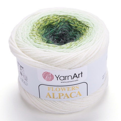 Пряжа Flowers Alpaca Yarnart 401