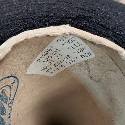 Смесовка с кашемиром (5%) и ангорой (5%) NEW MILL BAXTER 1800 черный