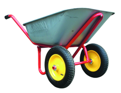 ТАЧКА СТРОИТЕЛЬНАЯ ОЦИНКОВ. 110 Л, 2 КОЛЕСА С ПОДШИПНИКОМ (3.25-8)---