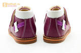Ботинки для девочек Тотто из натуральной кожи на липучке цвет Сирень, 013A. Изображение 8 из 16.