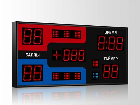 Табло для самбо Импульс 710-D10x9-D8x3-S8-P1