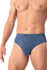 Трусы мужские слипы 2 шт. в упаковке MPC 945_Синий + бирюзовый