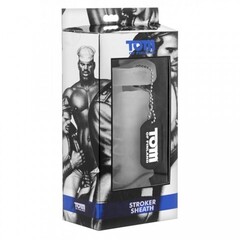 Ребристая насадка для утолщения Tom of Finland Прозрачный