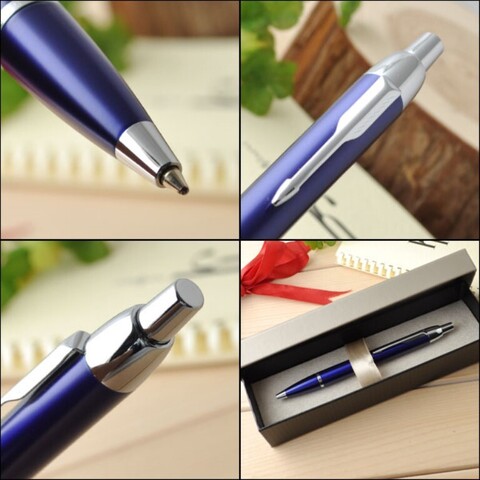 Ручка шариковая Parker IM Metal K221, Blue CT (S0856460)