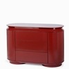 Комод Paula 120х50 см, красный глянец