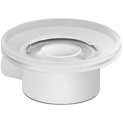 Kludi 5898553 Kludi 58 985 53 Vela R Мыльница настенная, (белое матовое стекло), белый матовый фото
