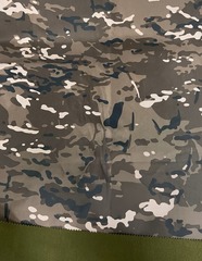 Ткань Дюспо-Флис ВО, 240 гр/м2, чёрный мультикам