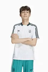 Футболка adidas Liverpool FC 25/26 Terrace Icons Junior - белый