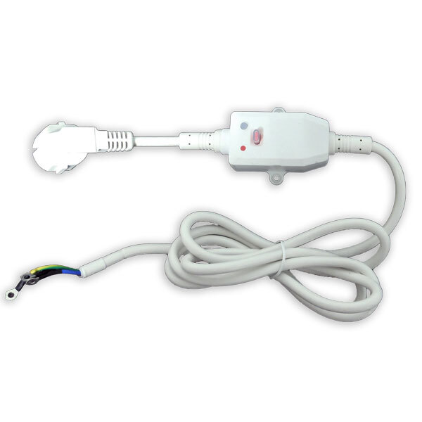 сетевой шнур вилкой и УЗО на проводе