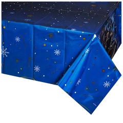 Скатерть фольг Сапфировая Зима