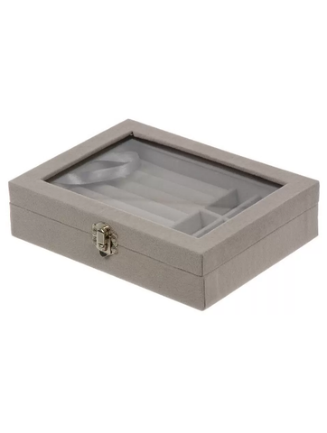 Шкатулка (20*15*5 см) - Серый