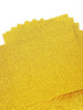 Фоамиран глиттерный, р. 20х30 см, 2 мм, св.золото