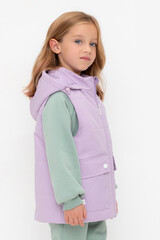 жилет  для девочки  ВК 35011/12 ГР (98-128)