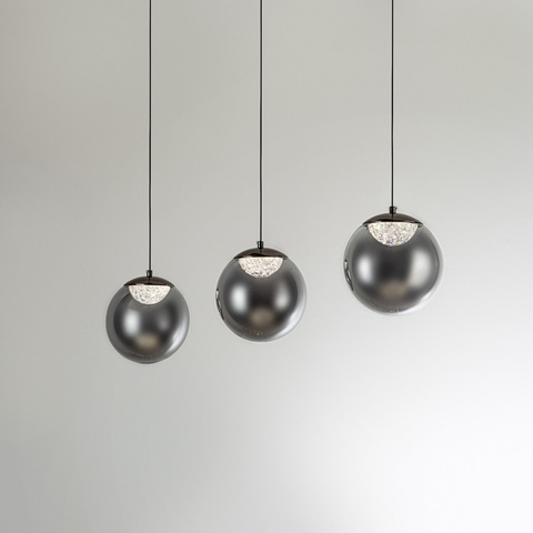 Подвесной светодиодный светильник Modelux ML.2338.3L BK