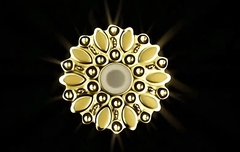 Силиконовый молд Розетка № 12