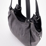 Сумка Саломея 284 македония серый + черный