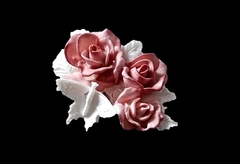 Силиконовый молд № 2047 Мотылек в цветах