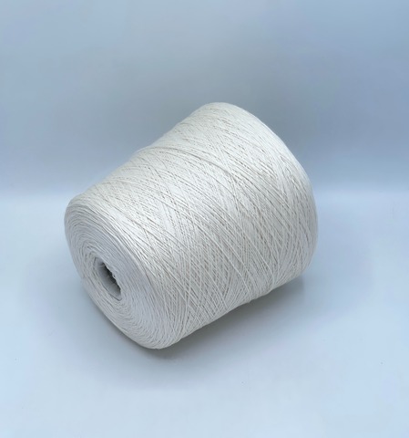 Luxury Selection by Ri.Go, Lucente, 700м. 50% Меринос экстрафайн, 50% Шелк Шаппе,Молочный(87/25), 37658