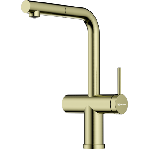 Omoikiri 4994612 Смеситель Karatsu-S-LG латунь/светлое золото