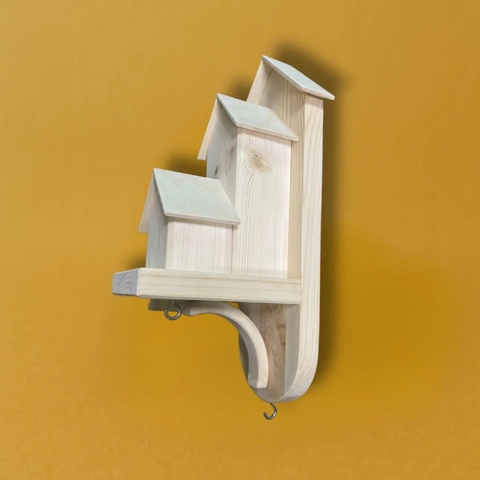 настенный декор , ключница,Домики (30*12см)