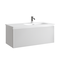 Sancos SNR1.0100RW Тумба подвесная SANCOS Snob R 1.0 995х445х406, c одним ящиком оснащенным доводчиками, Bianco , арт.SNR1.0100RW фото