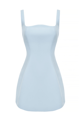 “Soulmuse” Платье мини на бретелях с открытой спиной.