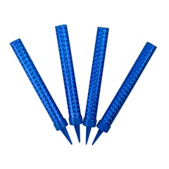 Свеча-Фонтан для торта Голубое Пламя 12см 30сек 4шт