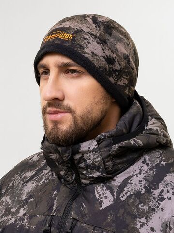 Демисезонная шапка для охоты Remington Journey Black Camo на remingtonn.ru