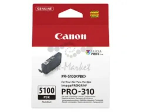 Canon картридж inkjet черный photo original (6952C001) PFI5100PBK