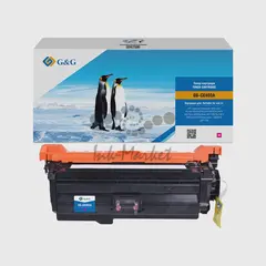 Совместимый картридж G&G GG-CE403A (507A) для HP CLJ M551, M575, M570, Canon LBP7780, 6000 стр., пурпурный, с чипом — фото 8
