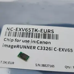Чип Canon iR C3326i C-EXV65 черный (17.5k) (Am)
