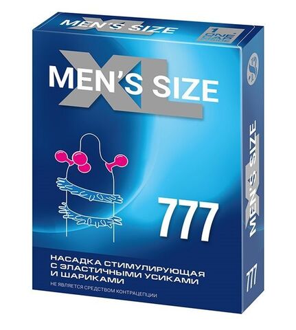 Стимулирующая насадка на пенис MEN SIZE 777 - Sitabella Sitabella condoms 1447