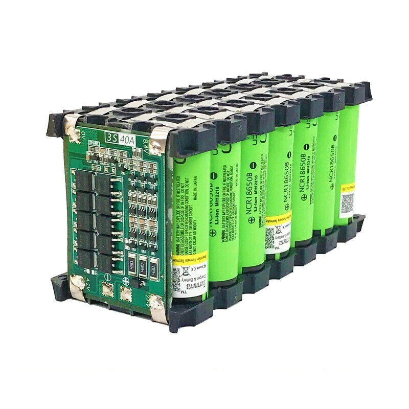 Набор для сборки 12В аккумулятора из Li-ion 18650 + контроллер заряда ...
