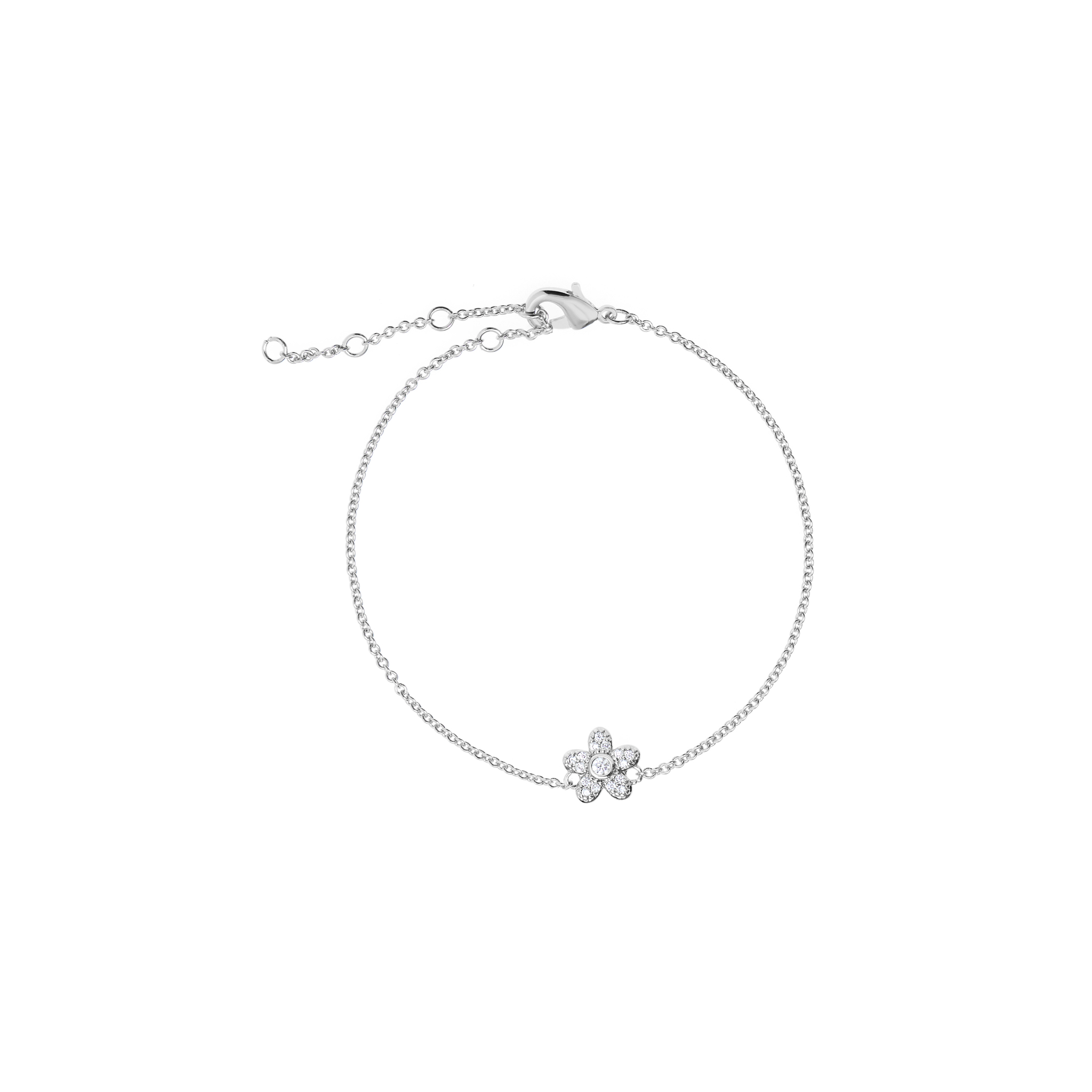 VIVA LA VIKA Браслет Shiny Flower Bracelet – Silver