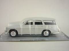 Warszawa 203 Kombi white 1:43 DeAgostini Kultowe Auta PRL-u #26