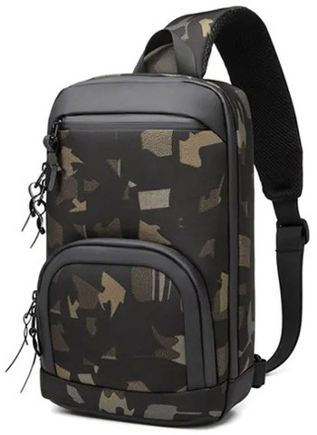 Картинка рюкзак однолямочный Ozuko 9516 camo - 2