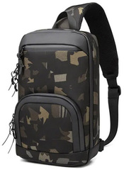 Рюкзак однолямочный Ozuko 9516 Camo - 2