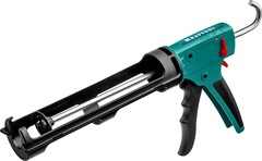 KRAFTOOL Grand 2-in-1, 310 мл, антикапельная система, постоянное давление, скелетный пистолет для герметика (06674)