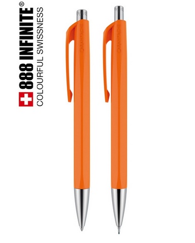 Ручка шариковая Caran d'Ache 888 Office Infinite, Orange (888.030)