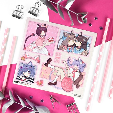 Q- Стикерпак NEKO CHAN