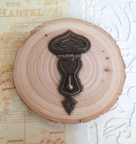 замок для шкатулки А-110, 4*6,5см