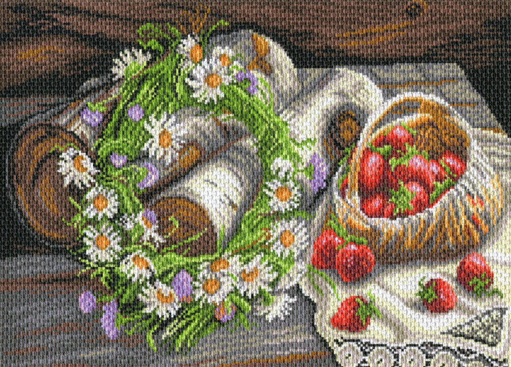 Набор Для Вышивания Канва Купить