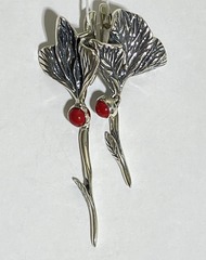 Хибла (серьги из серебра)
