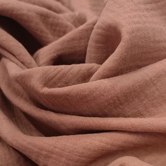 Муслин двухслойный «Молочный шоколад»